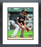 Jose Reyes Miami Marlins 2012 Fielding Framed Picture 8x10