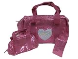 On The Verge Girls 3 Pc Glitter Duffle Set