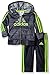 adidas Baby Boys' Macro Heather Tricot Set