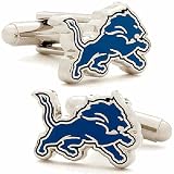 Detroit Lions NFL Logo'd Executive Cufflinks w/Jewelry Box