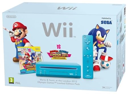 Nintendo Wii Hw Azul + Mario & Sonic