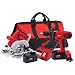 0625-24H Milwaukee 18v Drill/Driver + Circular Saw Combo Kit