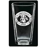 Green Dragon Premium Etched Pint Glasses