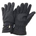 FLOSO® Mens Thinsulate Thermal Fleece Gloves with Palm Grip (3M 40g)