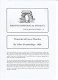 Memories of Lower Morden