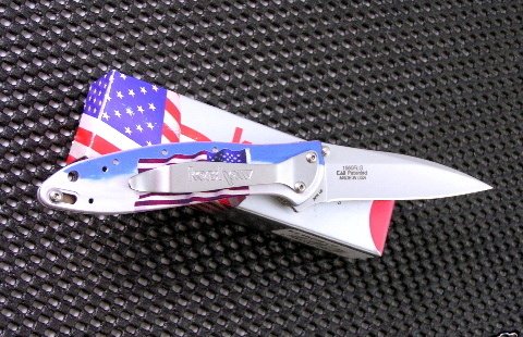 Kershaw Knives Leek American Flag USA