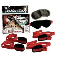 California Exotics / Swedish Erotica Lover's Super Strap Lover's Restraint Kit Adult Sex Toy Kit