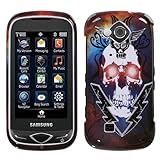 Lightning Skull Snap-On Protector Case Phone Cover for Samsung Reality Veri ....