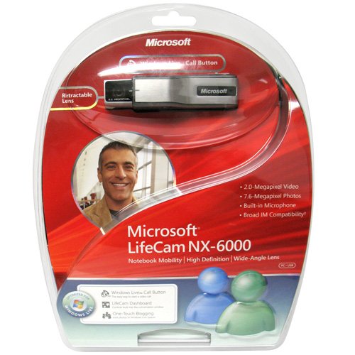 Click To Microsoft LifeCam NX-6000 Webcam Details...