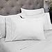 Twin Size Bed Sheets - 4 Piece 1500 Supreme Collection Fine Brushed Microfiber Deep Pocket Twin Sheet Set Bedding - 1 EXTRA PILLOW CASES, GREAT VALUE, Twin, White
