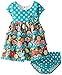 Bonnie Baby Baby Girls' Dot and Floral Tiered Dress