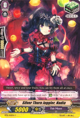 Cardfight!! Vanguard TCG - Silver Thorn Juggler, Nadia (BT12/102EN) - Binding Force of the Black Rings