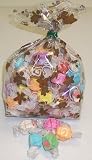 Gourmet Food : Scott's Cakes Assorted Nougat Salt Water Taffy 1 Pound Gingerbread Bag
