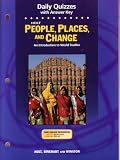 Daily Quizzes with Answer Key (Holt People, Places, and Change)