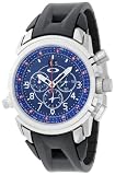 Oakley Men`s 10 060 12 Gauge Chronograph Brushed Blue Watch