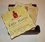Stylish Wine Lable Coasters in presentation box- Fantastic gift for a wine lover!