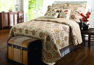 Greenland Home 5-Piece Andorra Bonus Quilt Set, King
