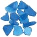 Decorative Accent Glass 1lb Mesh Bag-Dark Blue