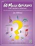 60 Music Quizzes (For Theory & Reading)