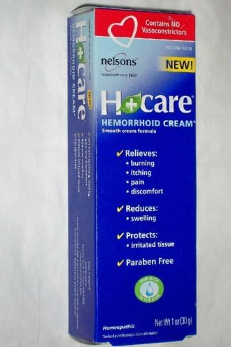 H+Care Hemorrhoid Cream 1 oz (3 Pack)