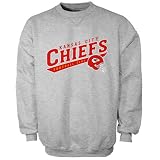 NFL Reebok Kansas City Chiefs Ash The Call Is Tails Crew Sweatshirt (Small)