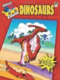 3-D Coloring Book--Dinosaurs (Dover 3-D Coloring Book) (English and English Edition)