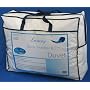 Homescapes - Luxury New White Duck Feather & Down Duvet - 13.5 Tog - Double - 100% Cotton Anti Dust Mite & Down Proof Cover - Anti allergen - Box Baffle Construction - Washable at Home Range