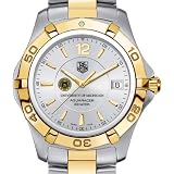 University of Michigan TAG Heuer Watch - Men's Two-Tone Aquaracer at M.LaHart
