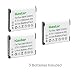 Kastar VW-VBX070 Battery (3-Pack) for Pentax D-Li88, Panasonic VW-VBX070, Sanyo DB-L80, DB-L80AU Battery and Digital Cameras (Search your Camera Model down Description)