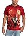 The Mountain Men's Rooster Head T-Shirt, Red, Large