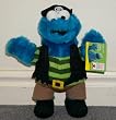 Sesame Street Large Pirate Shipmate Cookie Monster 13" Plush Doll with Tag