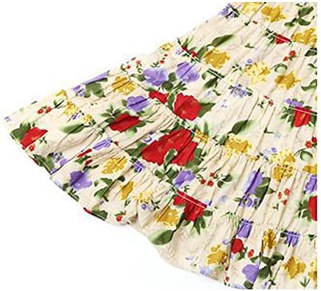 Yemi Women's Floral Printed Backless Maxi Dress