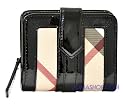 Burberry Black Patent Leather Poppy Wallet 3463599
