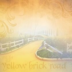 Wizard of Oz Scrapbooking Paper - NEW Yellow Brick Road