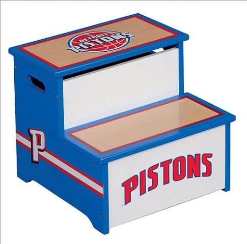 Childrens Toyshop  Toys : Guidecraft NBA Pistons Step-Up