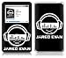 MusicSkins  iPod Classic�p�t���ی�t�B����  Jared Evan - Logo Black  iPod Classic  MSRKIPC00254