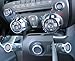 Pirate Mfg CA0008SC 2010-13 Chevrolet Camaro 7pc Chrome Billet Dash Knob Set