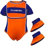 Nike Florida Gators Newborn Bib & Booties Set