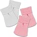 Fits American Girl Dolls 2 Pair Doll Sock Set of Pink & White Doll Socks
