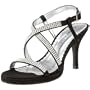 Rampage Women's Polley Dress Sandal,Black,8.5 M US