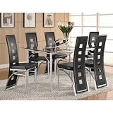 North Berwick Dining Table Matte Silver