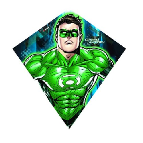 SkyDiamond Poly Diamond Kite: Green Lantern
