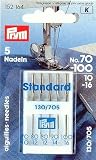 Produkt-Bild: 5 Standard N&auml;hmaschinennadeln 70-100
