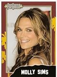 Molly Sims PopCardz Star Collector Card. Series One, No. 14 2008.