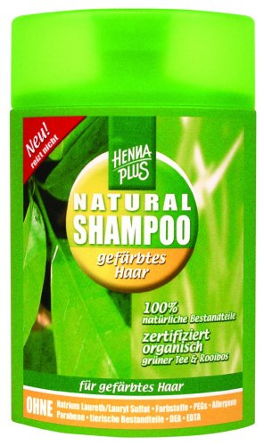 Hennaplus 15411D Natural Shampoo für coloriertes 