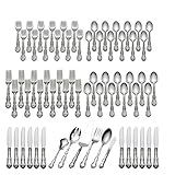 IMAGE OF Gorham Strasbourg 66-Piece Sterling Silver Flatware Place Set, Service for 12
