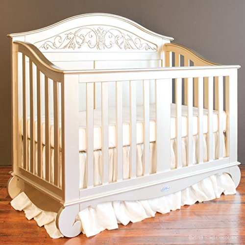 Bratt Decor chelsea lifetime crib antique silver