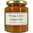 Mango Lime Ginger Jam - L'Epicurien - 11.6 oz jar
