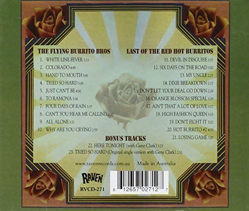 Flying Burrito Bros &amp; Last of the Red Hot Burritos