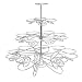 Wilton 307-826 Cupcakes 'n More 23-Count 4-Tier Metal Dessert Stand